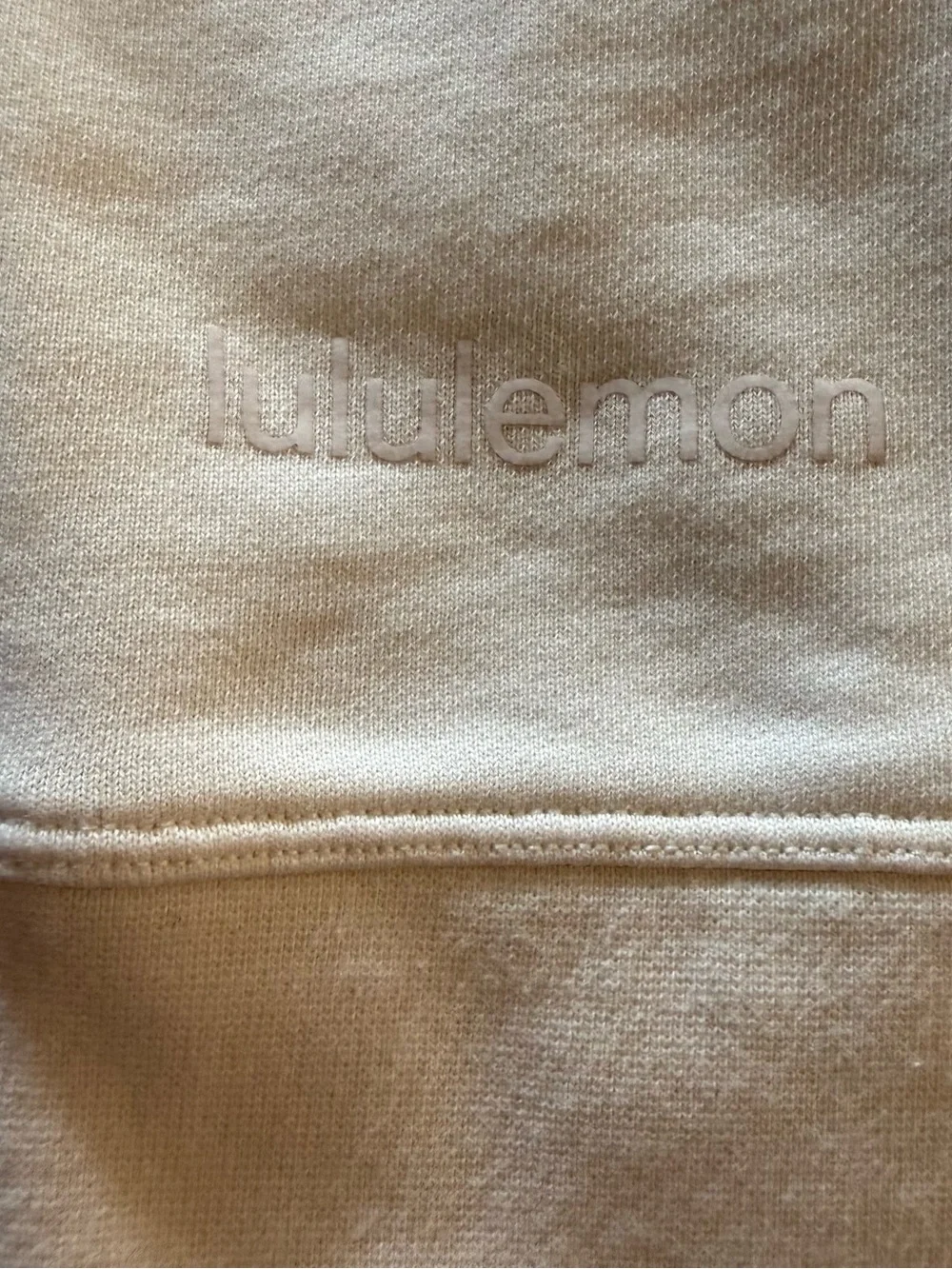 Lululemon Embossed Wordmark Oversized Crewneck Pullover Size 14